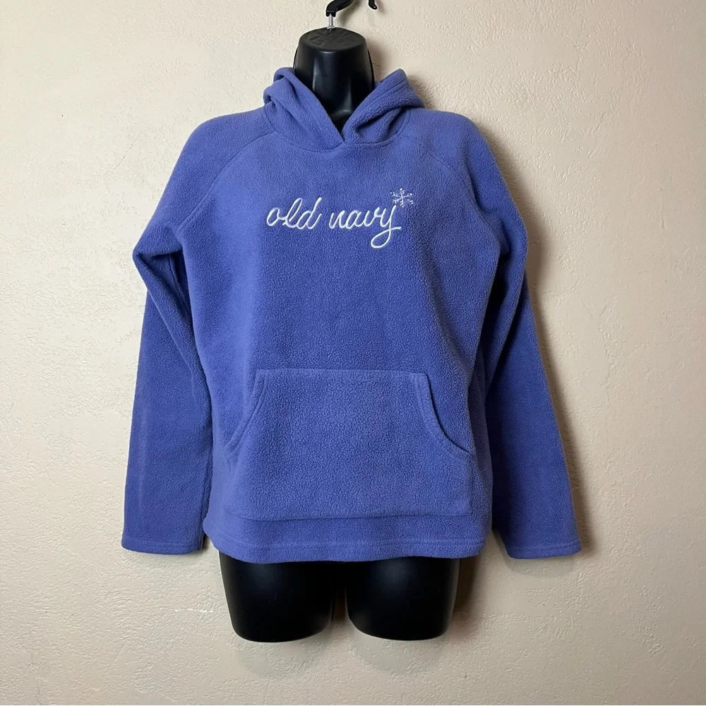 Old‎ navy girl long sleeve purple hoodie sweatshirt size 16